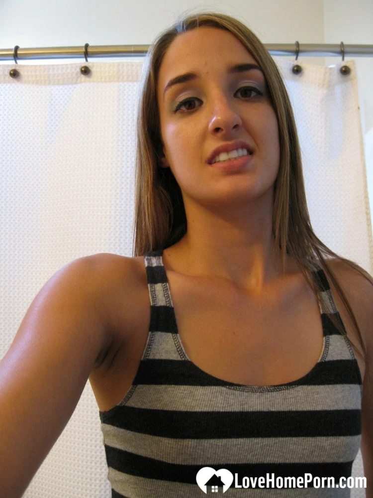 Very kinky photo session in the bathroom #5