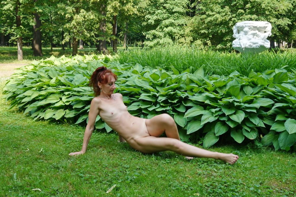 Naked in the grass  #21