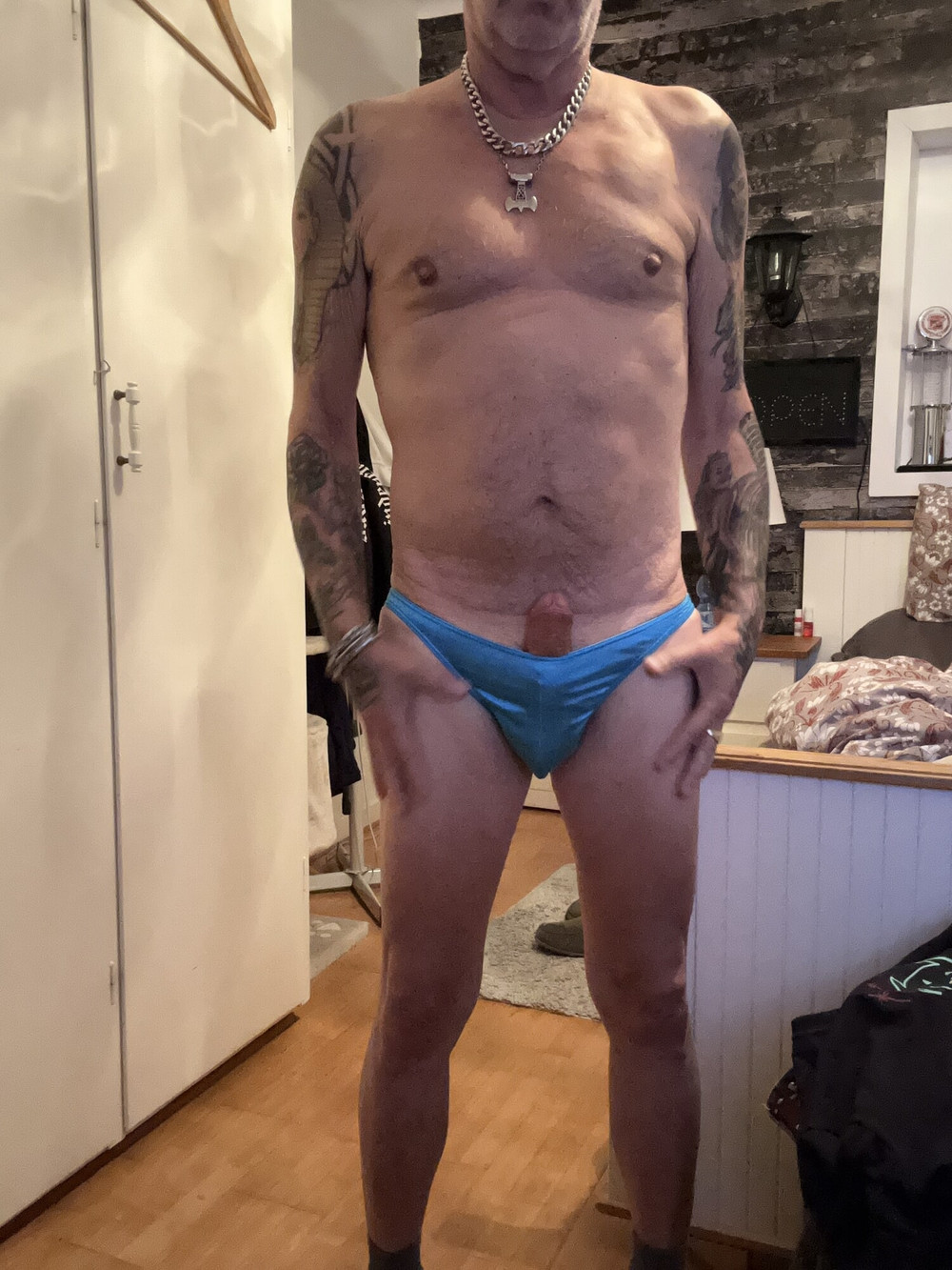 blue panties on me #5