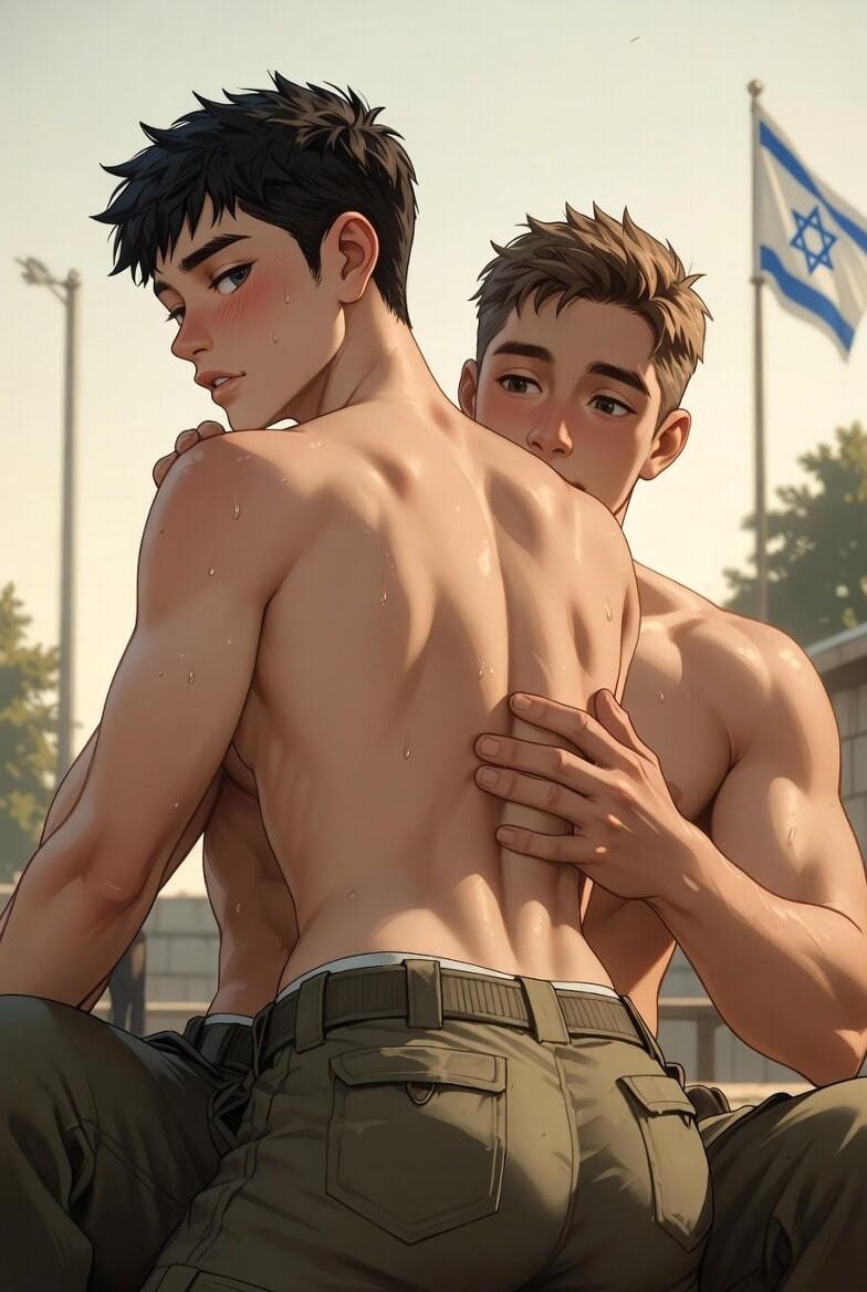 "Israeli Military Boys Intense Barracks Hook-Up – Uniform Ga #47