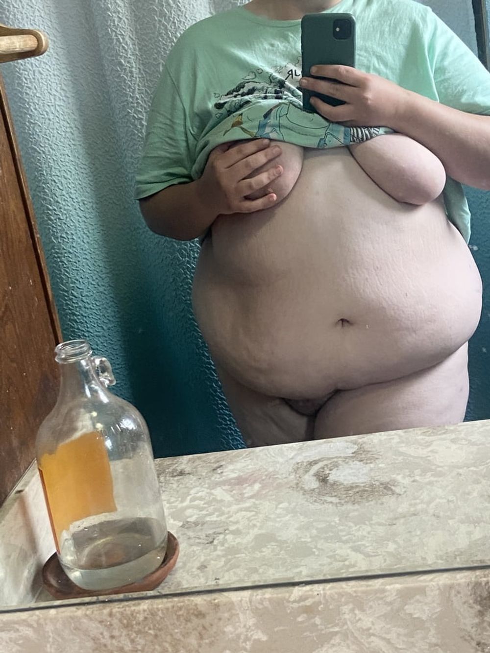 BBW Having Fun In The Bathroom #9