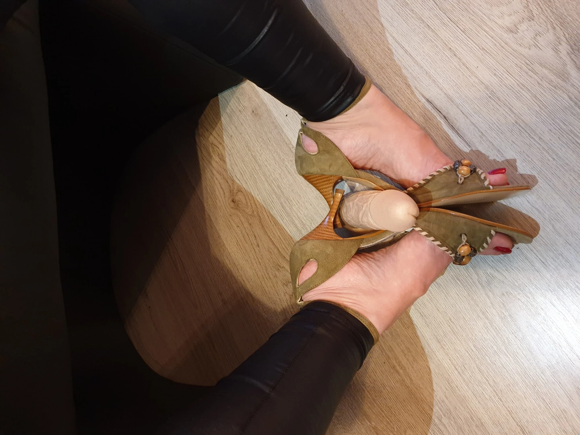 Feet And Heels of my wife #18