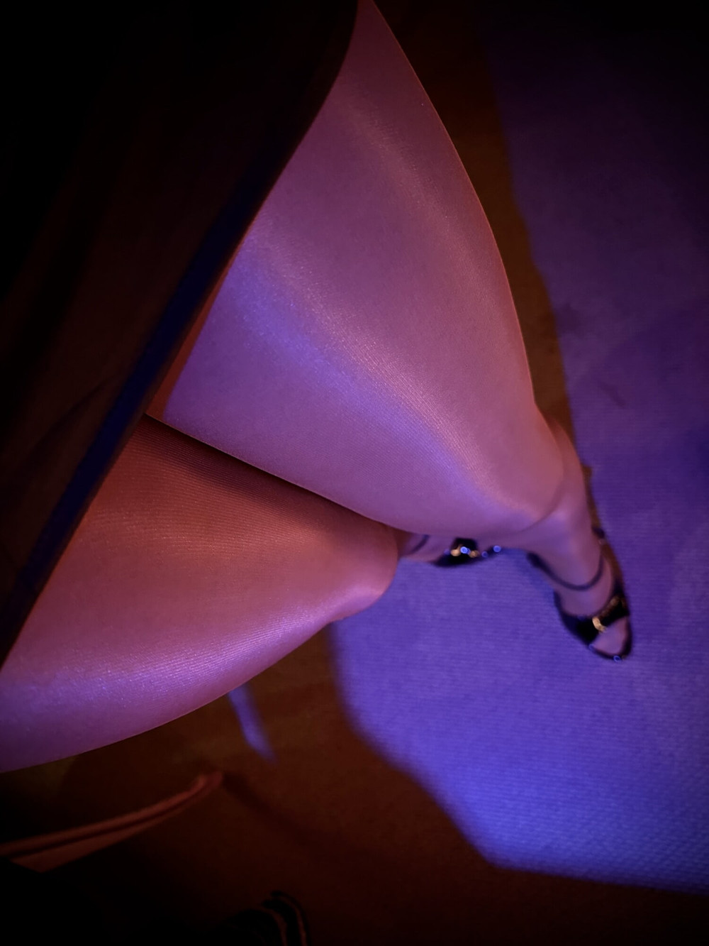 New Shiny Pantyhose for my Hot Legs #19