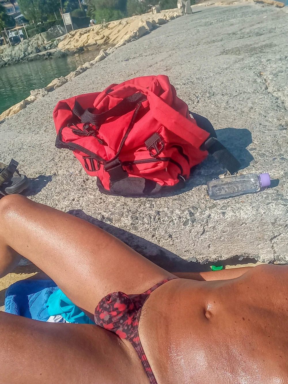 on the beach in my thong part 2 #2