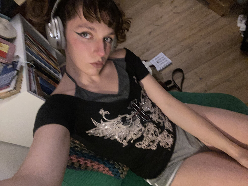 Icelandic Tgirl in chastity #9
