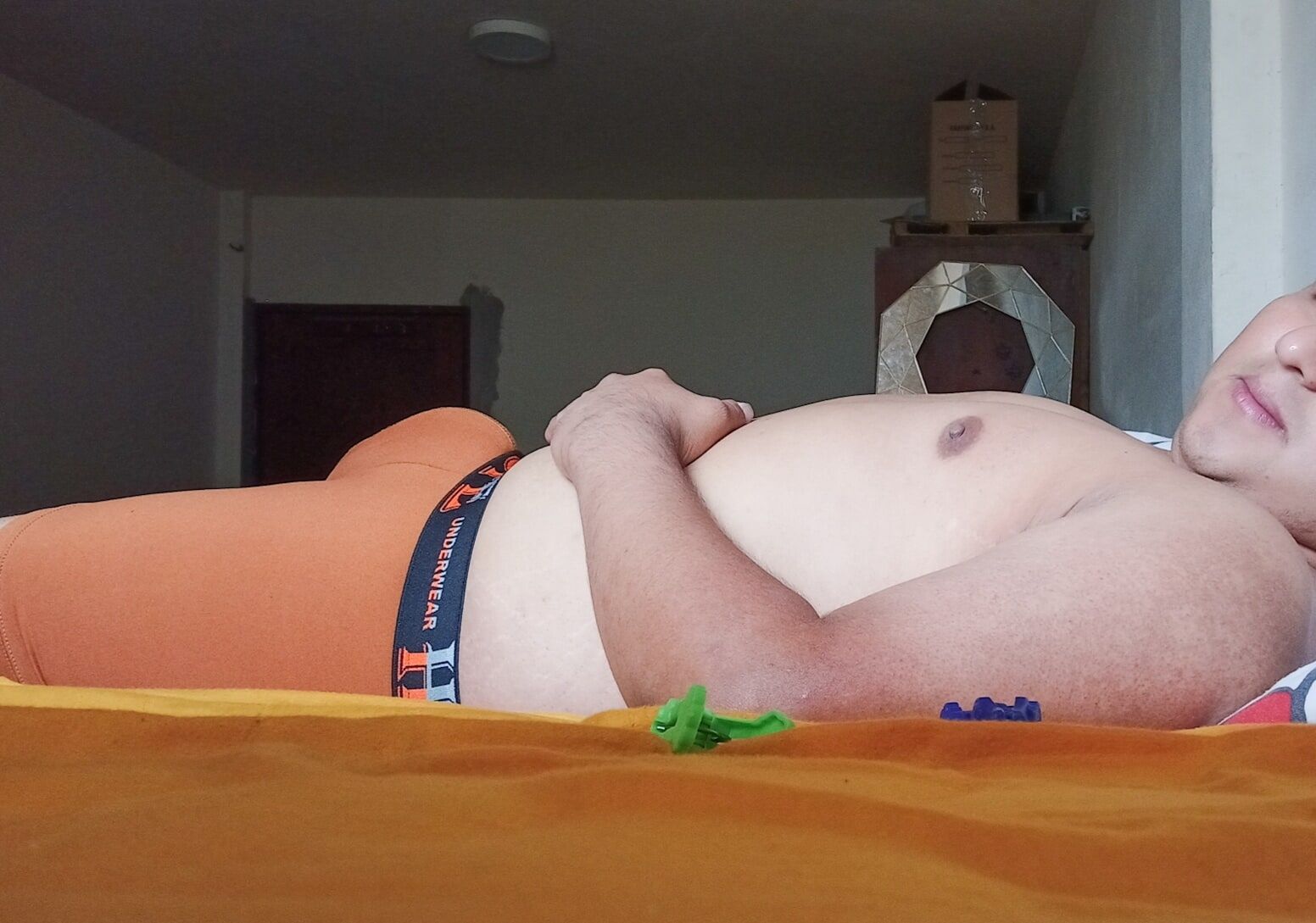 Me Lying Down and my Penis Standing - 01 (In Underwear) #8