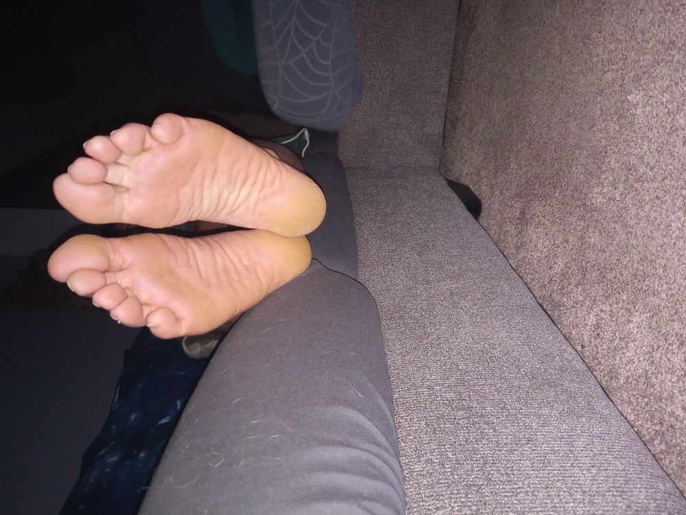 On your knees bitch and kiss my soles #7