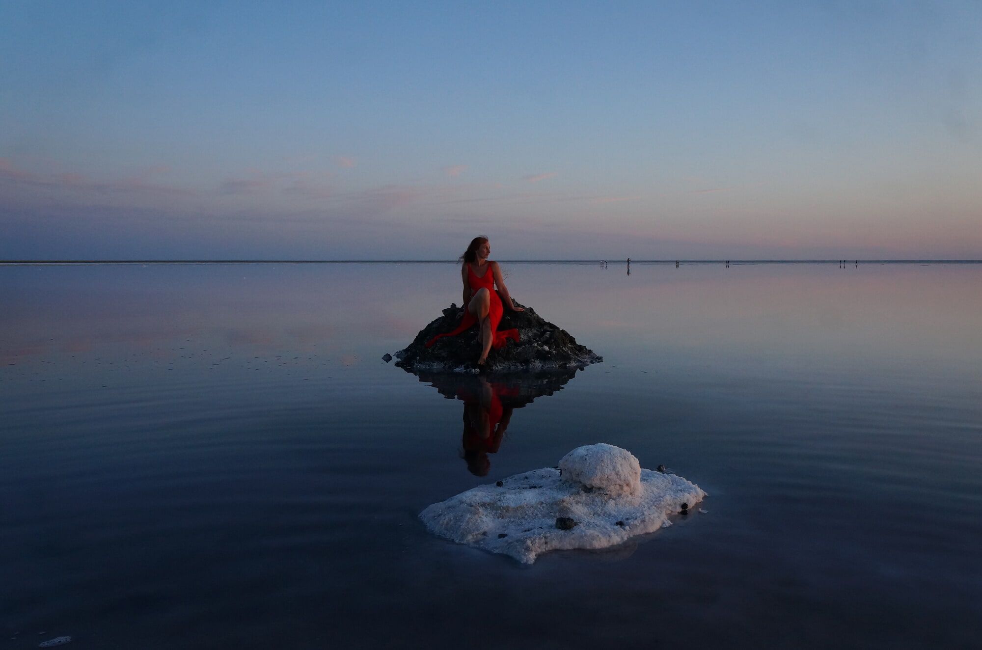 On the salt of the surface during sunset #14