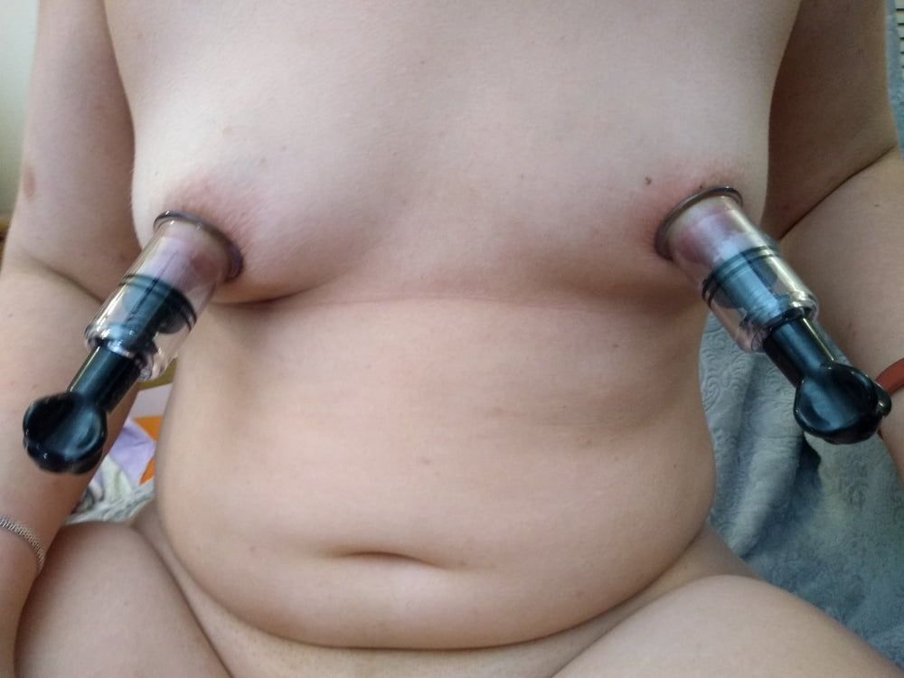 Small Tits Big Nipples Vacuum Pumping  #8