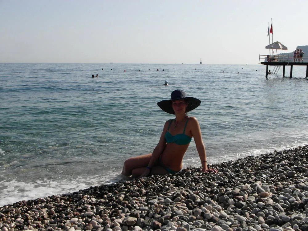 On beach of Alania, Turkey #23