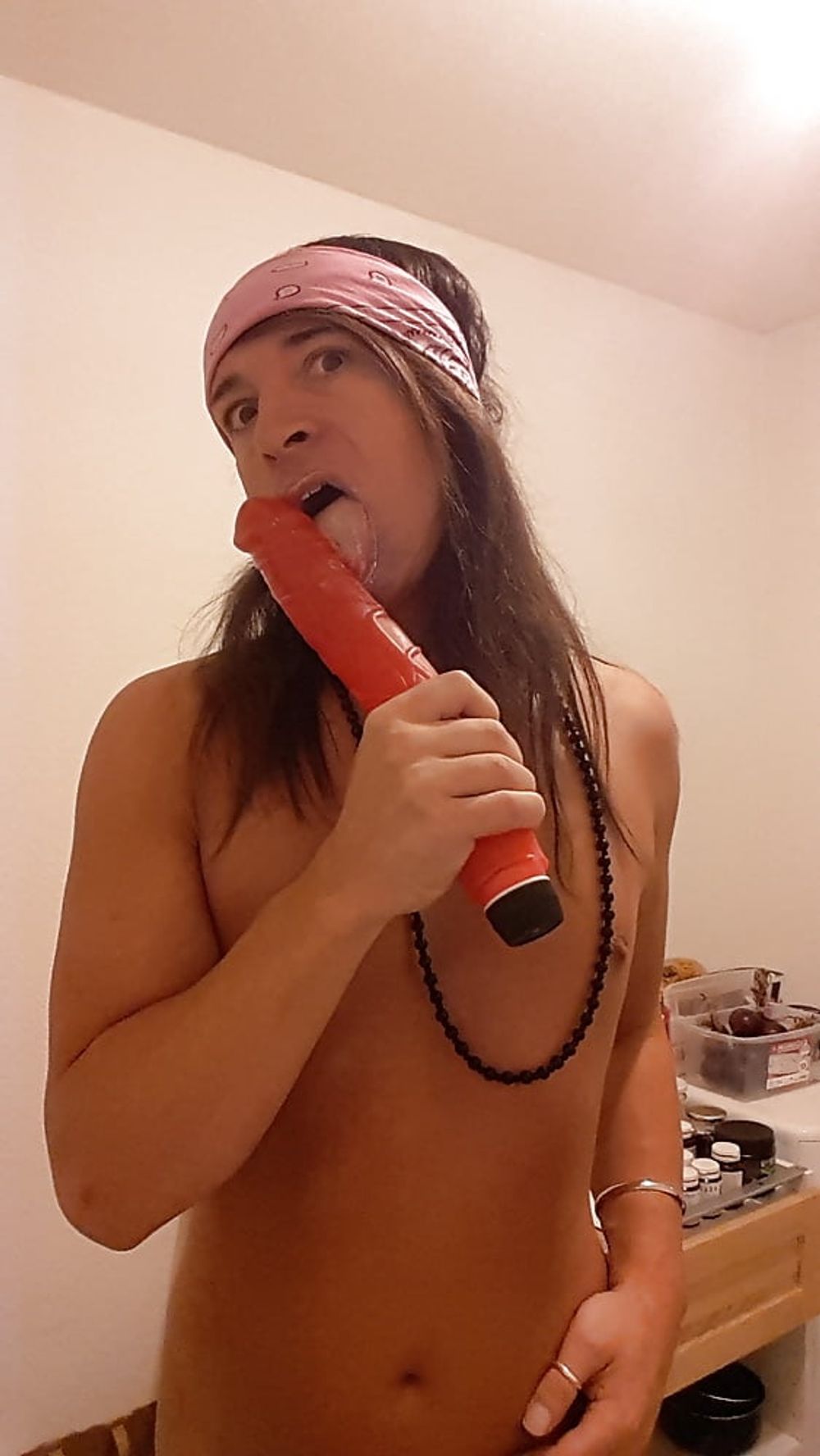 Tygra bitch creamy dildo fuck. #20