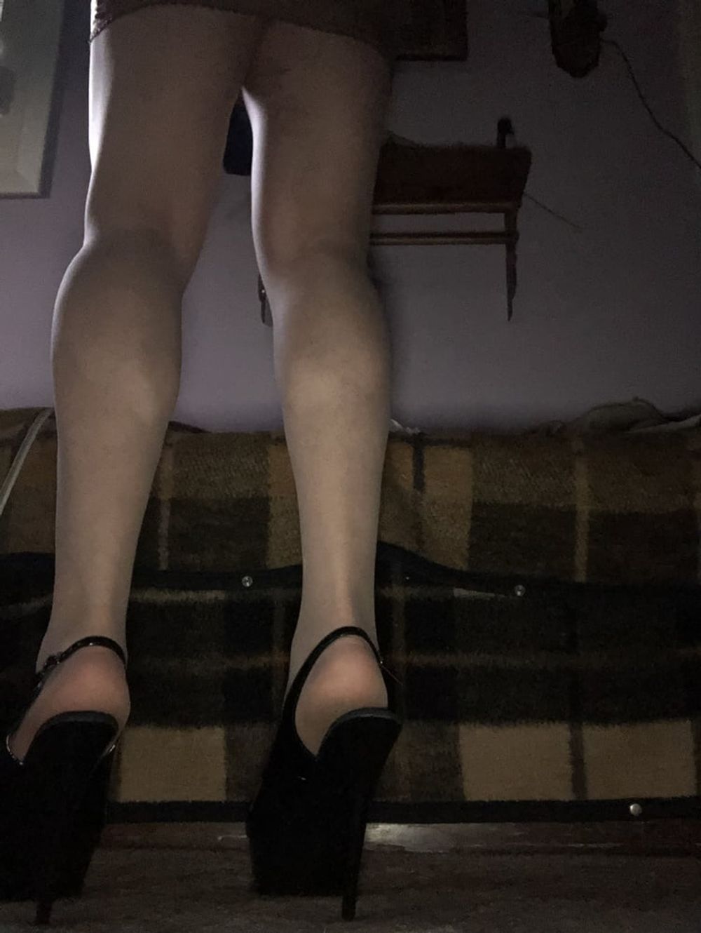 Pantyhose play  #9