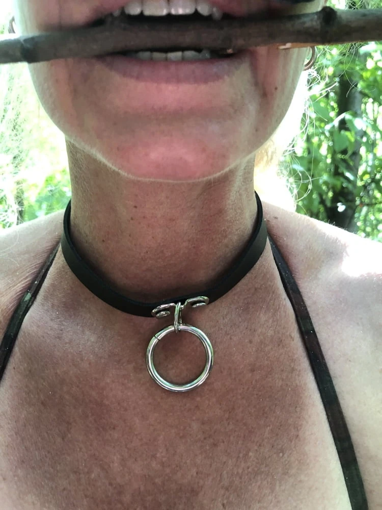 Ehesklavin T ; Left in the Forest ,tied Outdoor #7
