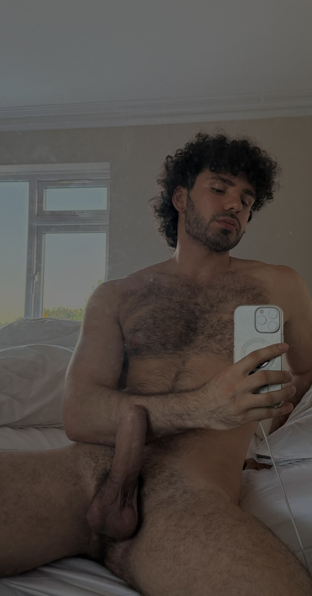 Hot curly muscular boy #2