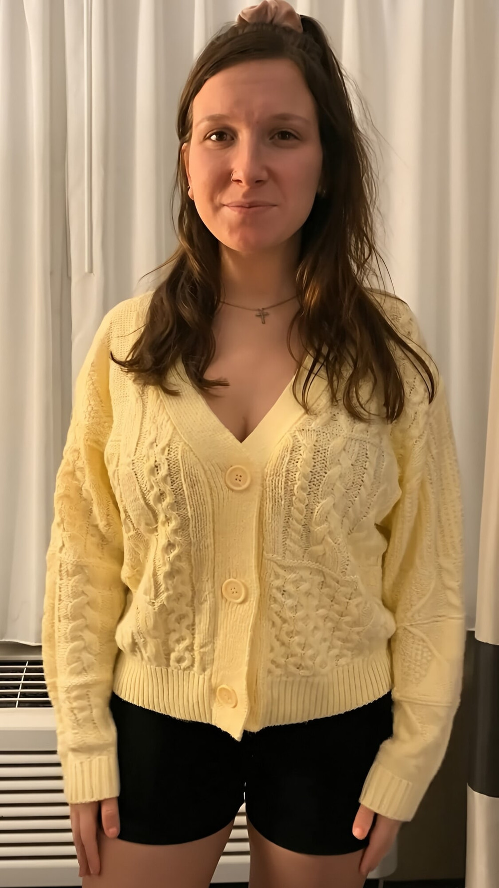 I fucked myself nude and in yellow sweaters for my 64f maid #17