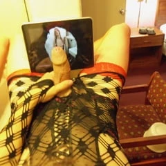 Practicing my sissy 