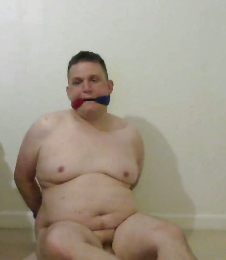 Gay fat boy bound and gagged #13