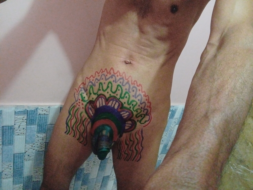 Sissy penis tattoo #44