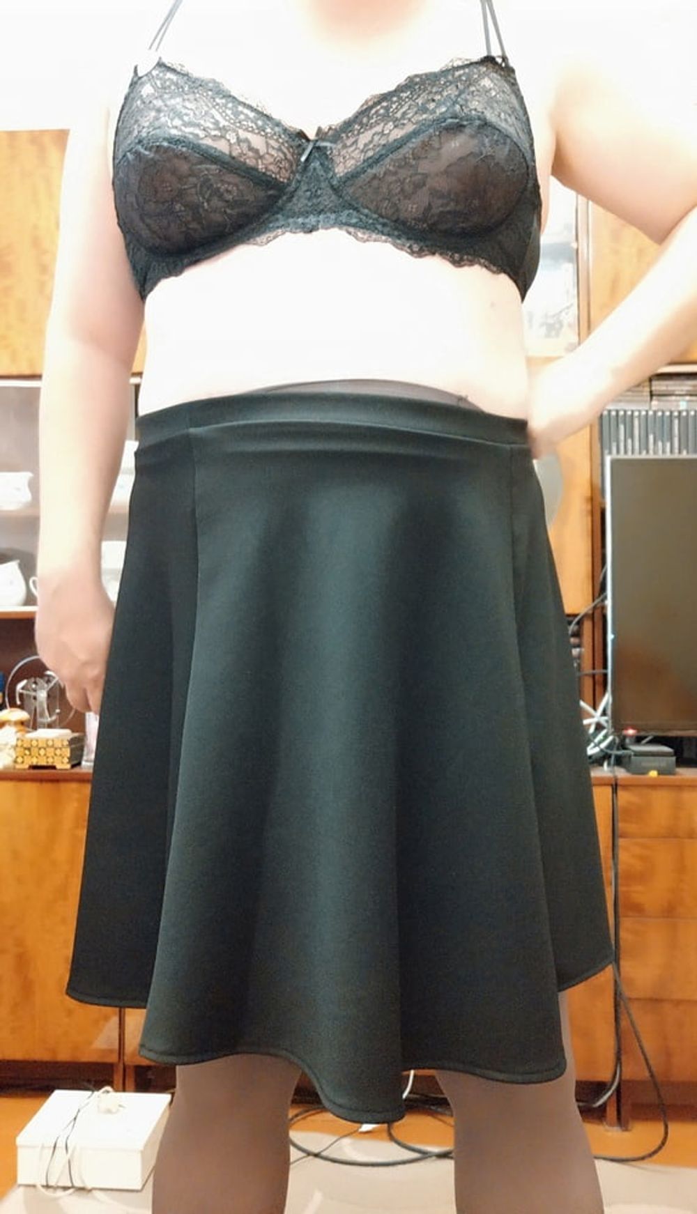 black skirt&amp;white blouse p.3 #11