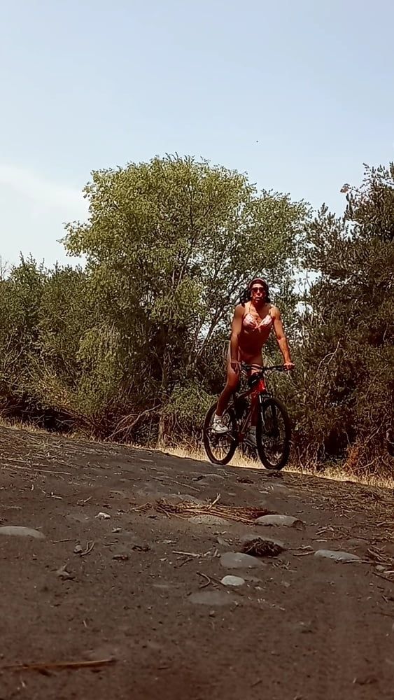 Lexiee riding her bike #17