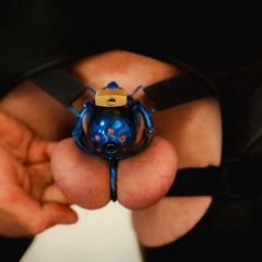 New Custom Chastity Cage