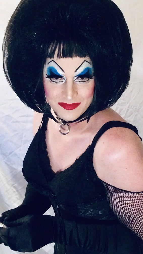 Heavy Makeup Sissy Slut Debra Shows off to please cock! #35