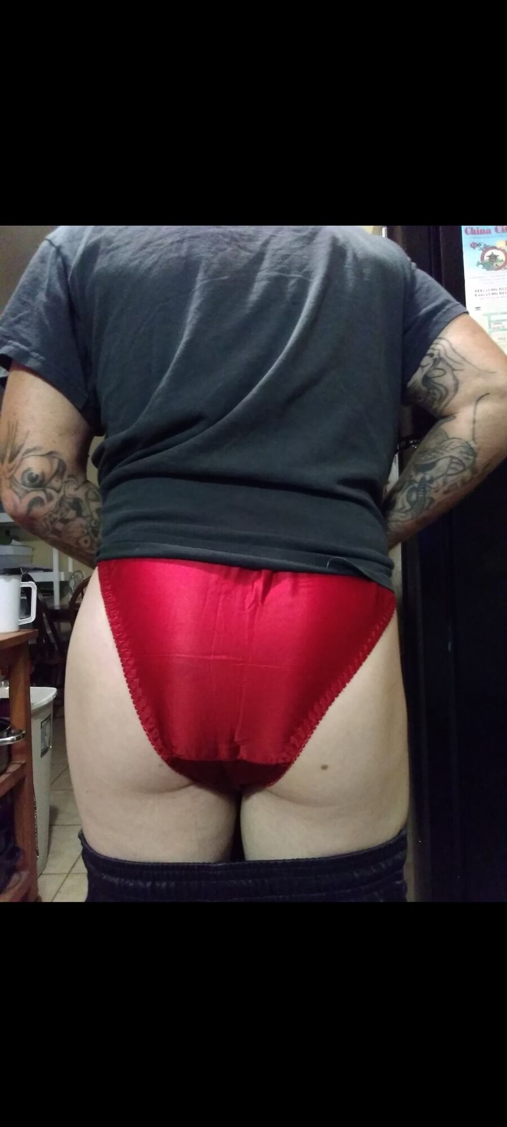 Satin panties  #3