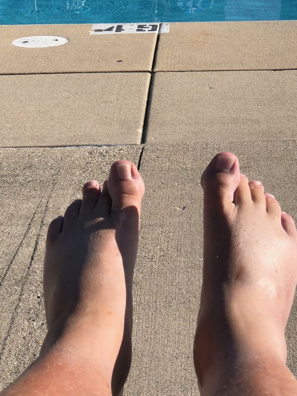 My feet in Chicago