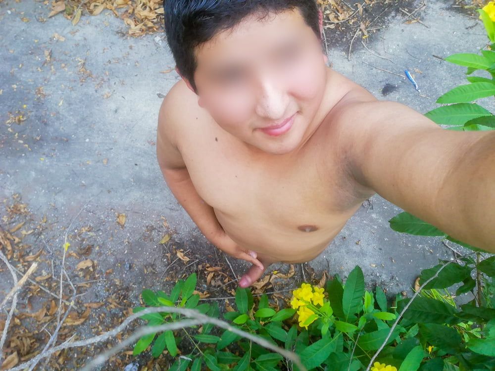 SelfiesNudes al Aire Libre (Excitado en la Calle) #16