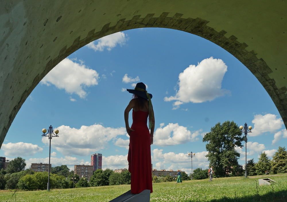 under the arch of the aqueduct #18