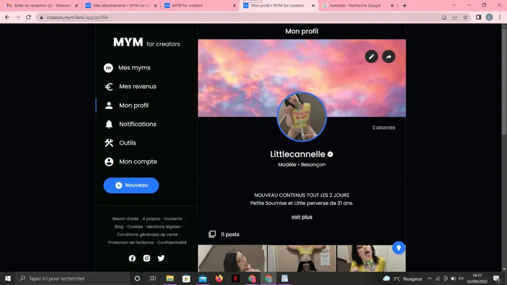 MYM ACCOUNT