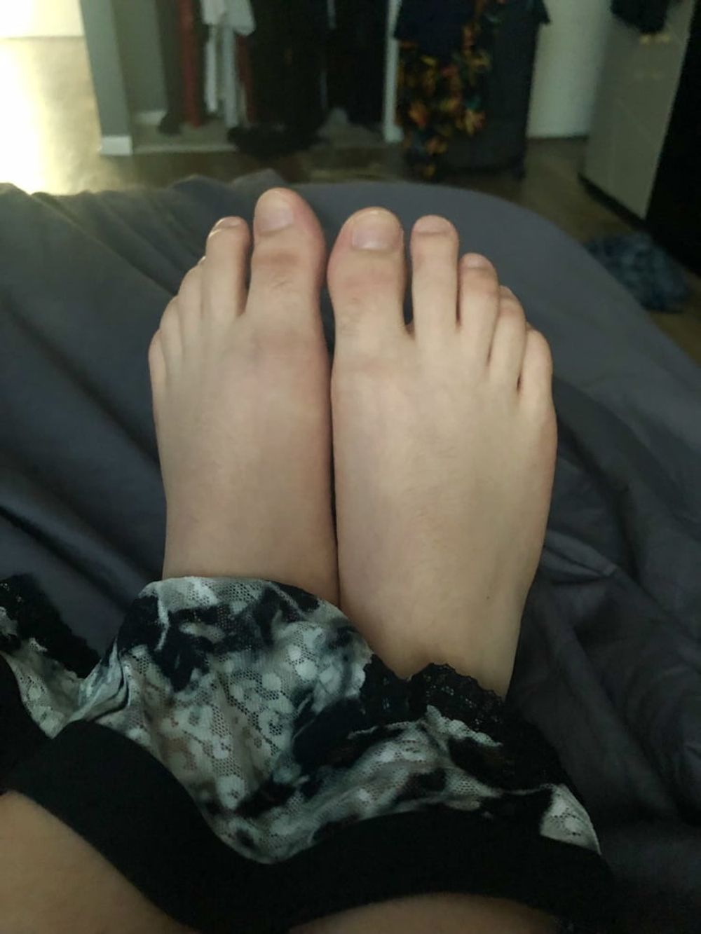 was asked for feet #3