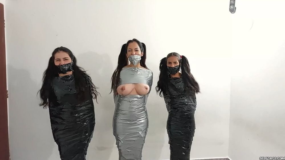 Mummified MILF And Her Two Girls - Selfgags #6