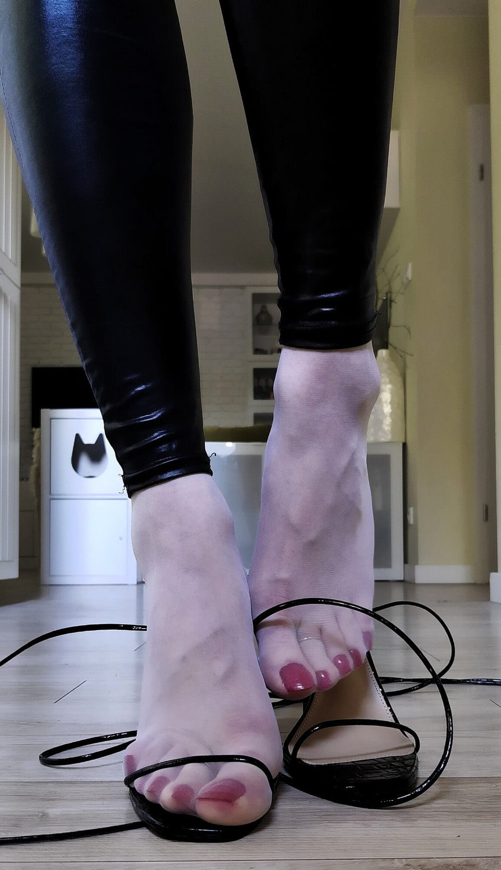 Big Nylon Feet Exposed #32