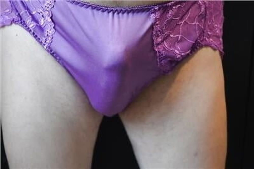 Thrilled Panties and Christen Dior Sheer Stockings #11