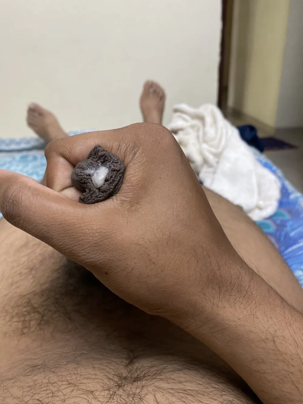 Thick Indian dick with massive balls #3