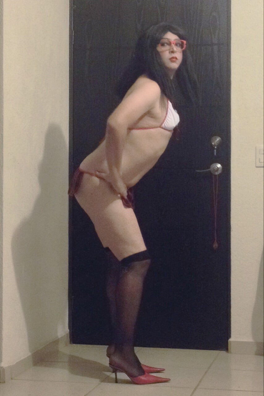 Sissy schoolgirl wants you to take her on a day off #10