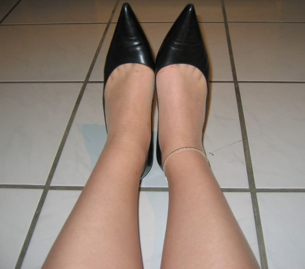 Pantyhose and Black Pumps #4