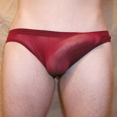More sheer panties 