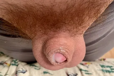 my tiny inverted cock         