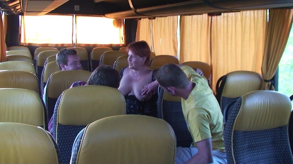 Gangbang in the bus ... #3