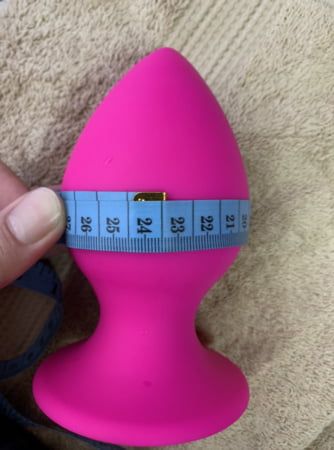 Large Pink Buttplug