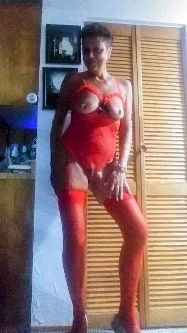 Who is the Lady in Red - cleanjean ... red lingerie that is! #12