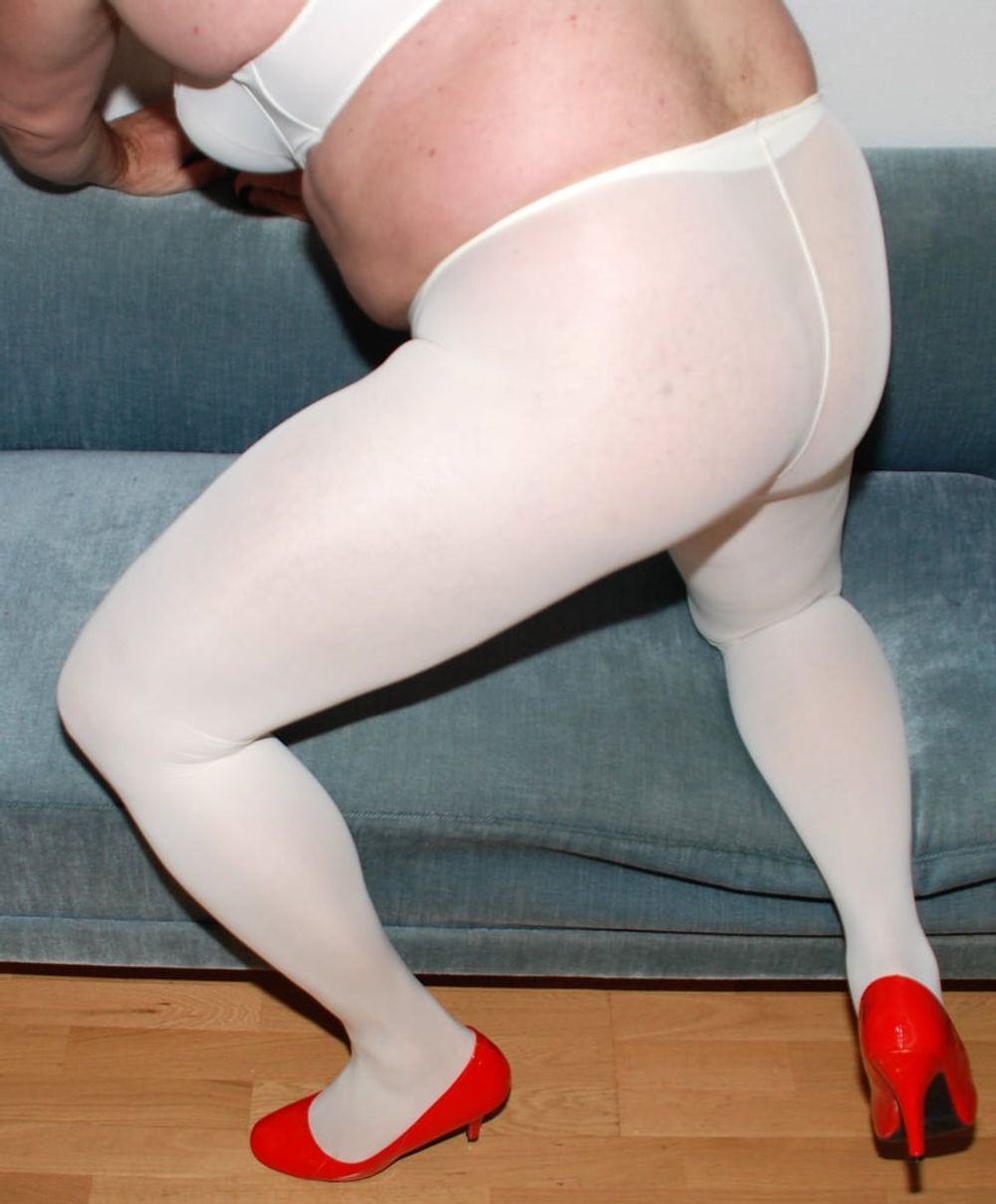 Happy Pantyhose white #13