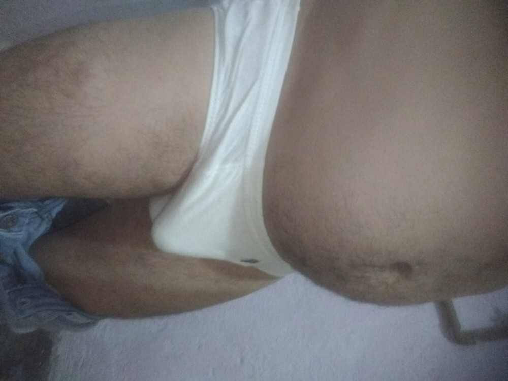 horny white underwear #14