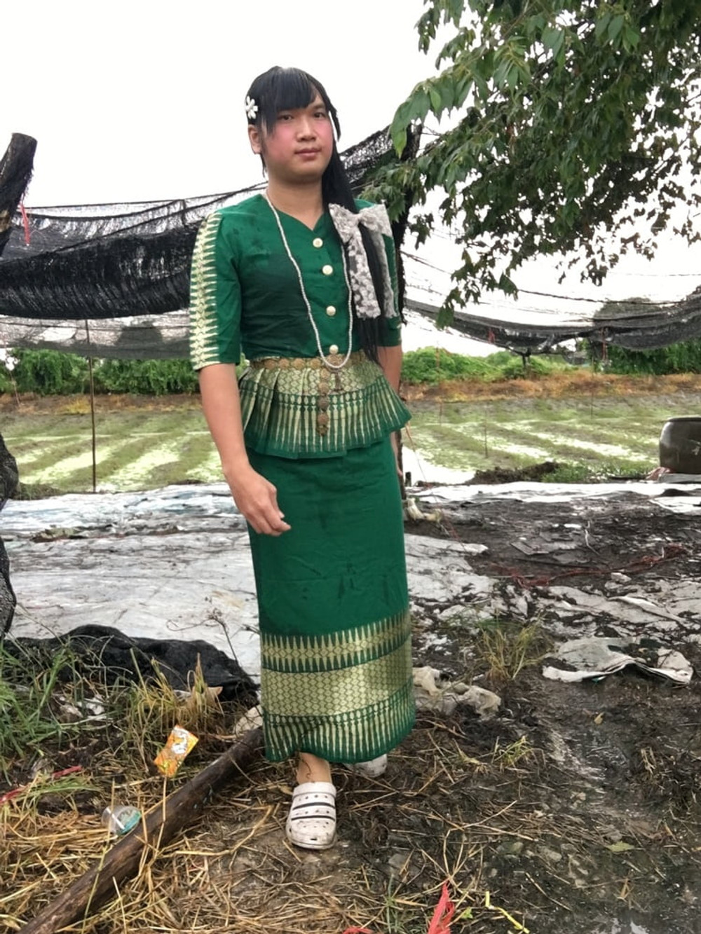  Thai dress green EP.1 #15