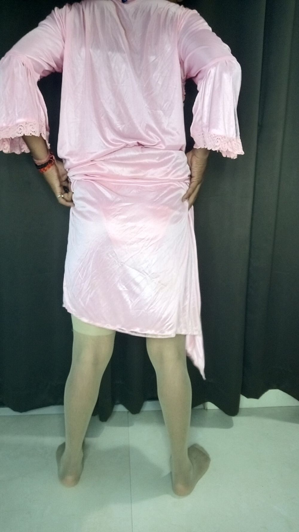 My sexy satin nighty #43