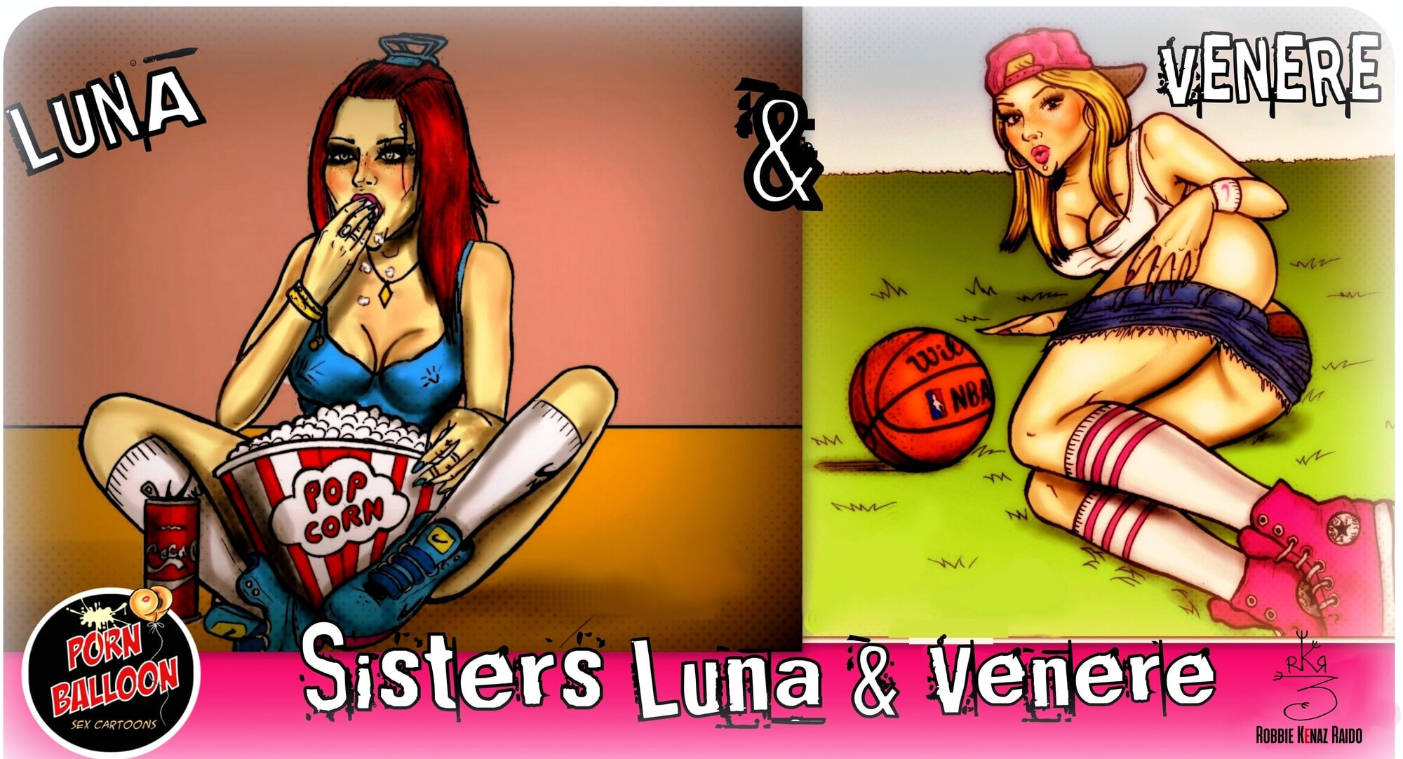 The Pig Sisters Luna & Venere