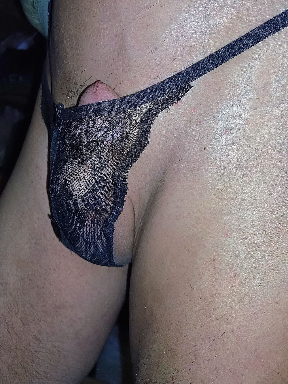 Cock in panties #3