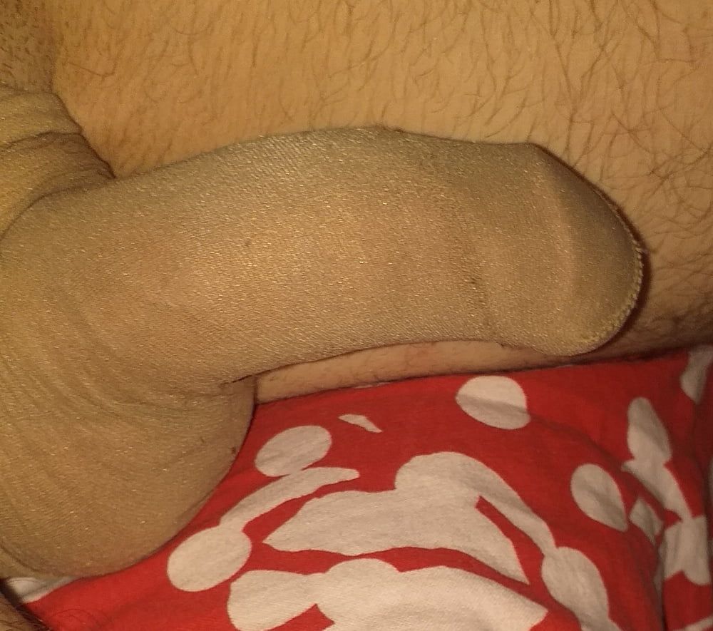 Horny nylon cock #5